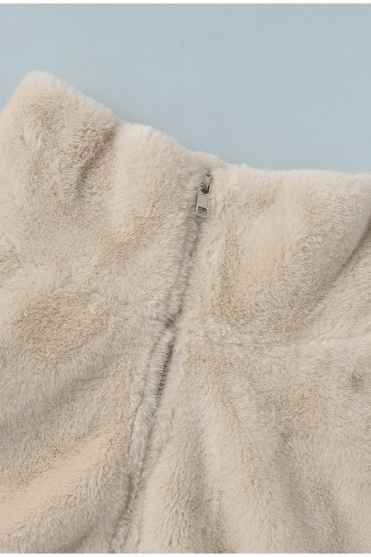 Lune London | Collar Faux Fur Short Jacket