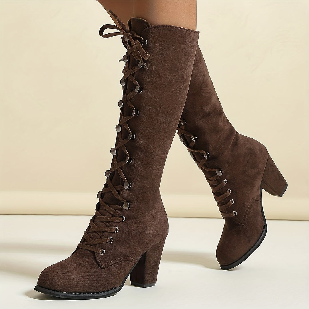 Lune London | Knee-High Comfortable Long Winter Boots for Women