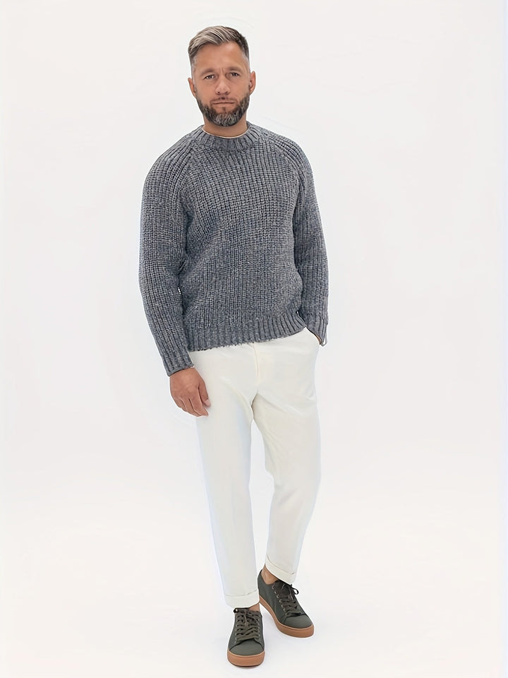 Lune London | Knit Sweater in Classic Design Acrylic Comfortable and Warm