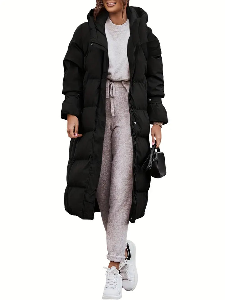 Lune London | Puffer Jacket with Hood for Women Warm