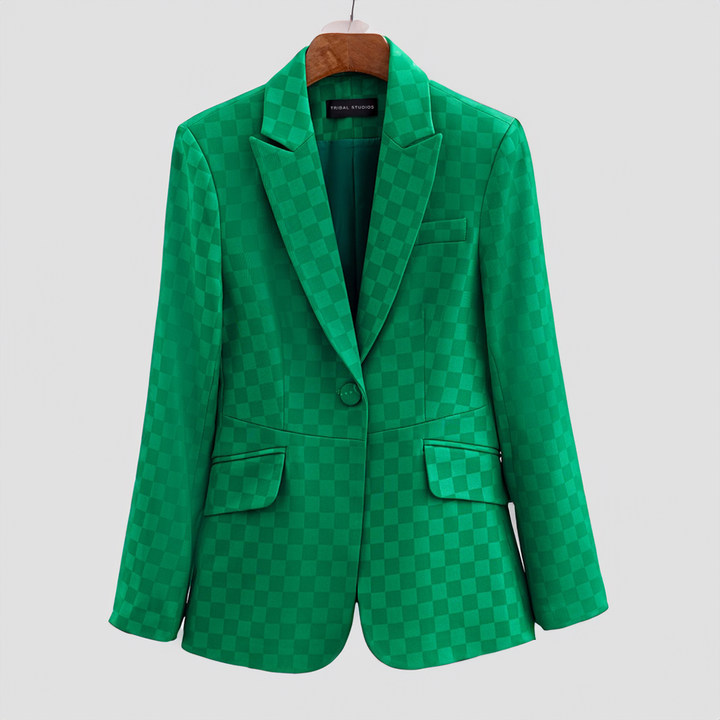 Lune London | Elegant Check Blazer