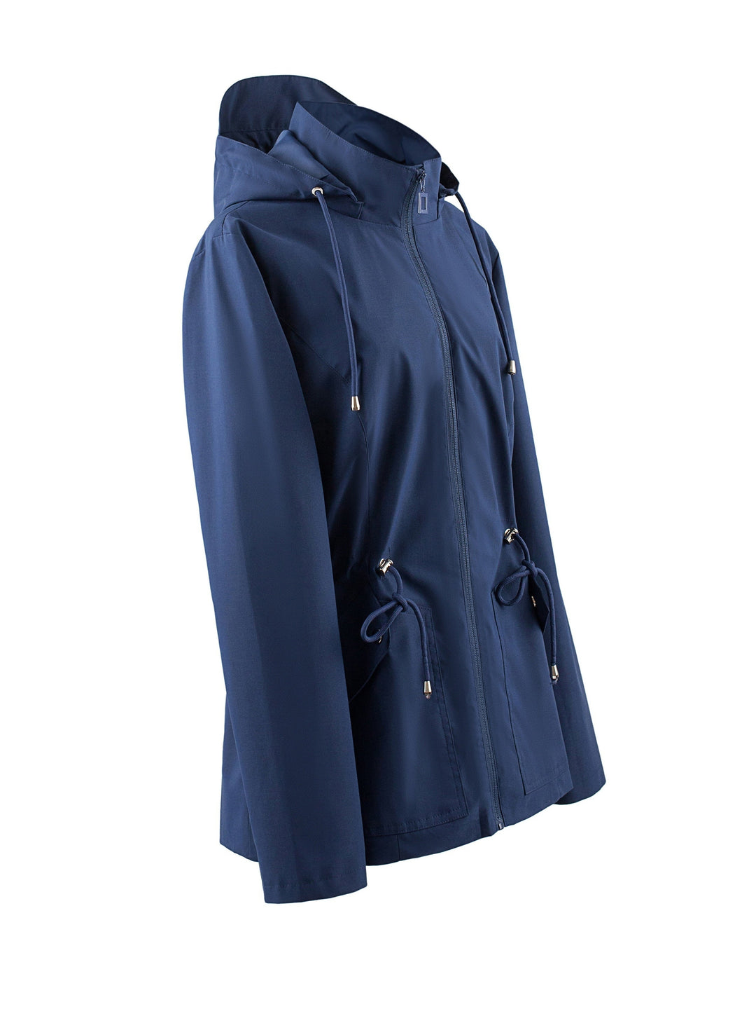 Lune London | Waterproof fitted spring and autumn coat with hood