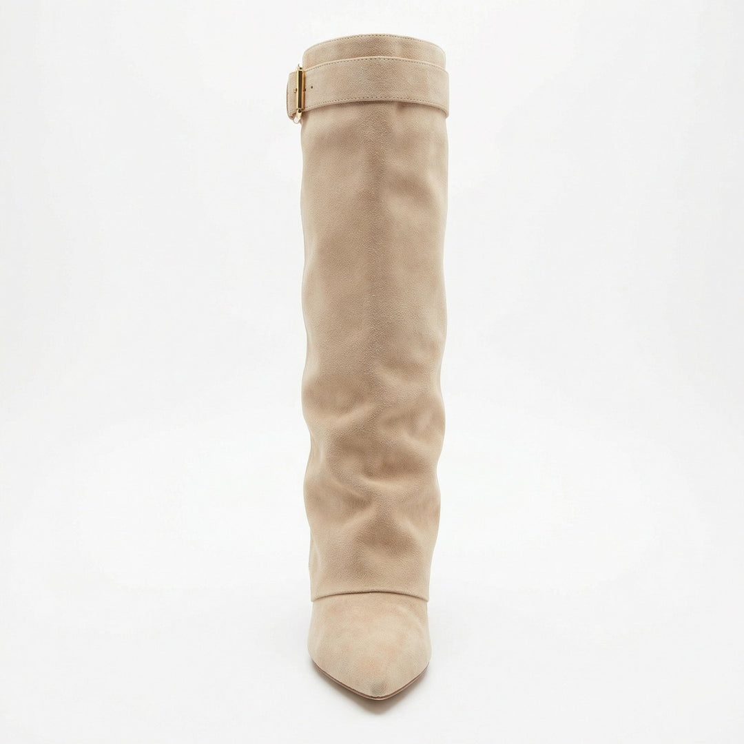Suede boots for women