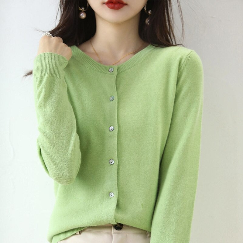 Lune London | Cardigan - Cardigan doux et confortable pour l'hiver