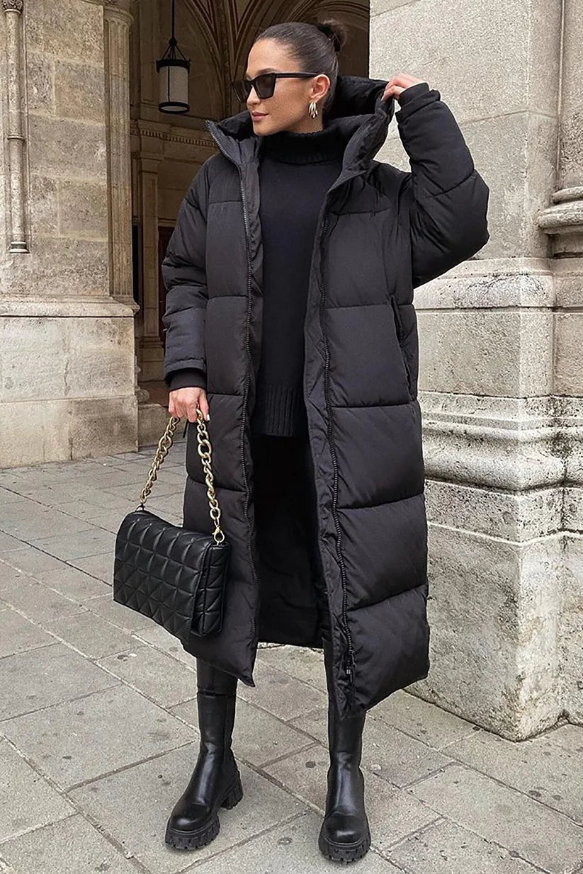 Chic Und Stil | Long Puffer Winter Coat