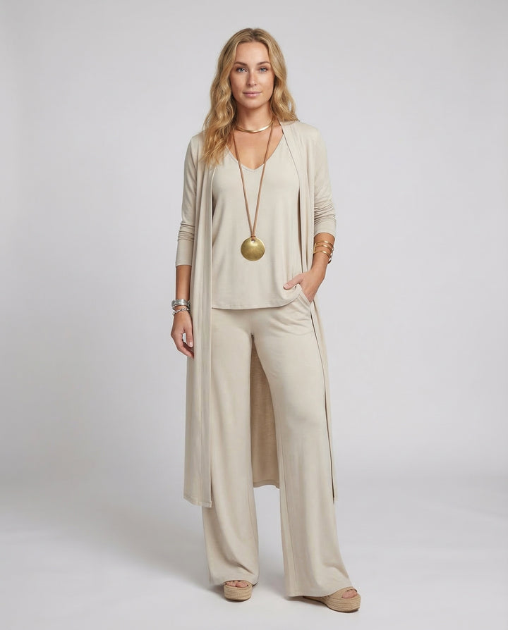 Women’s Linen Three-Piece Set with Breathable Comfort & Relaxed Fit | Lune London