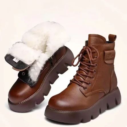 Lune London | Padded Boots with Thick Soles