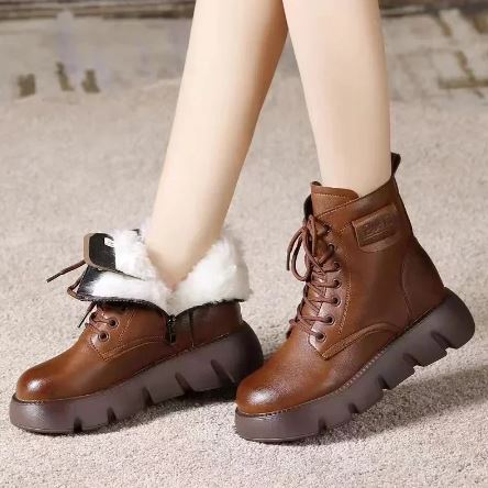Lune London | Padded Boots with Thick Soles