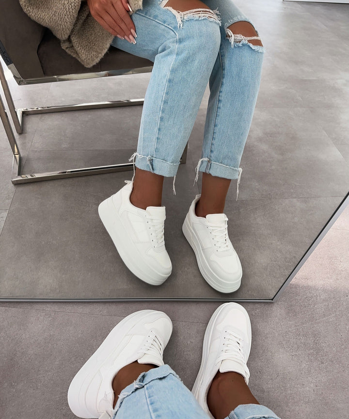 Lune London | Sneaker Georgia White