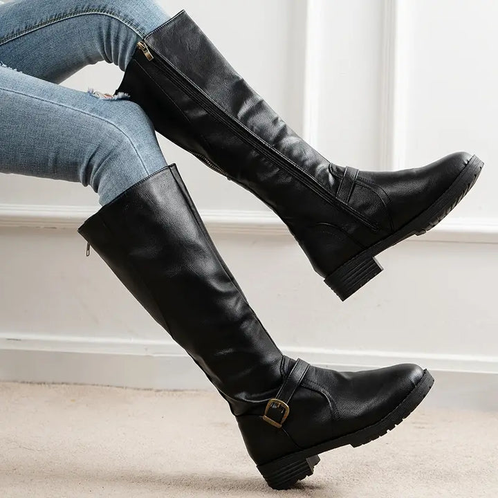 Lune London | Riding boots for women with wide calves