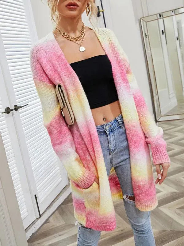 Lune London | Tie Dye Women's Cardigan Sweater