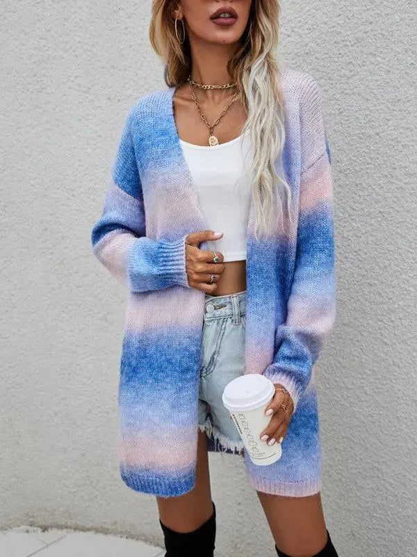 Lune London | Tie Dye Women's Cardigan Sweater