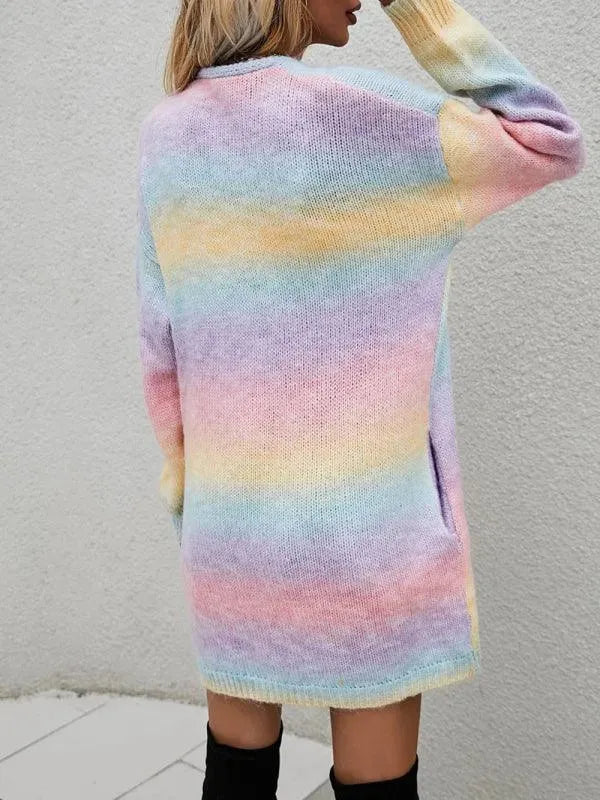 Lune London | Tie Dye Women's Cardigan Sweater