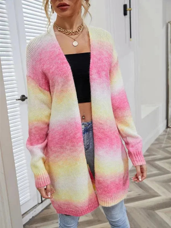 Lune London | Tie Dye Women's Cardigan Sweater