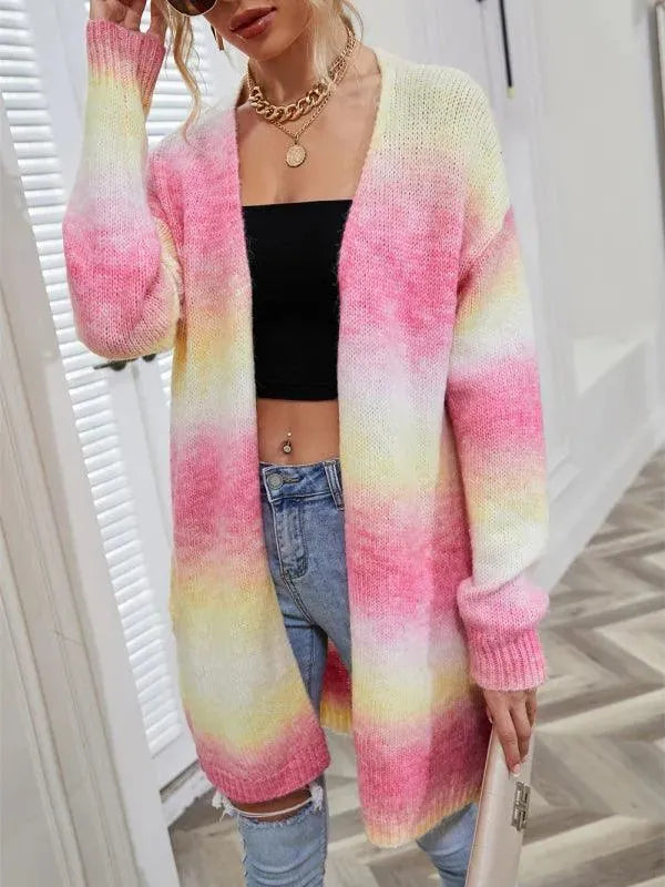 Lune London | Tie Dye Women's Cardigan Sweater