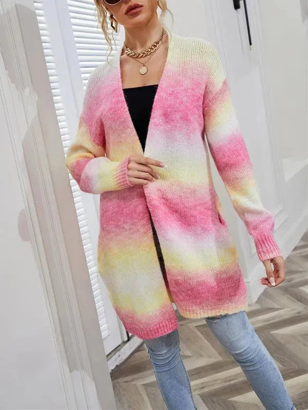 Lune London | Tie Dye Women's Cardigan Sweater