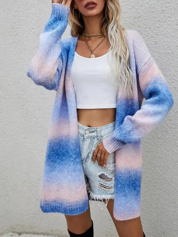 Lune London | Tie Dye Women's Cardigan Sweater