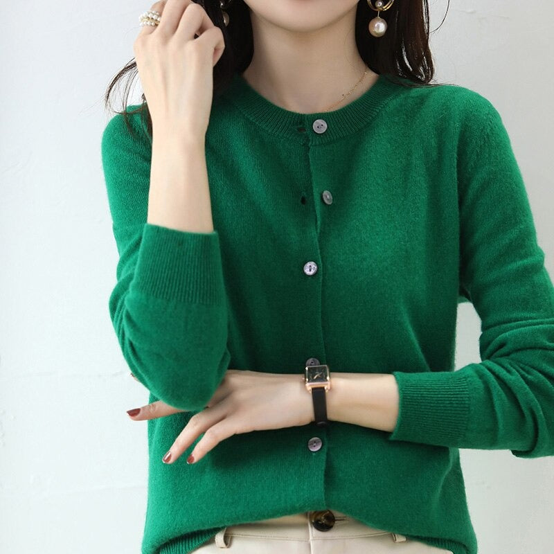 Lune London | Cardigan - Cardigan doux et confortable pour l'hiver