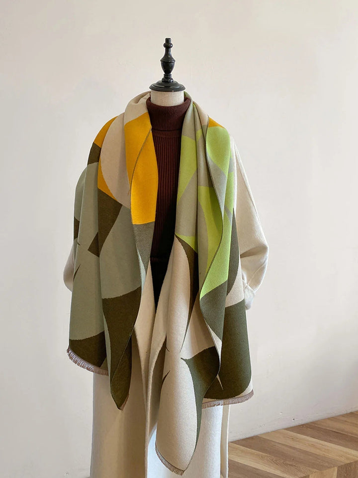 Women’s Reversible Cashmere Scarf for Elegance & Warmth | Lune London