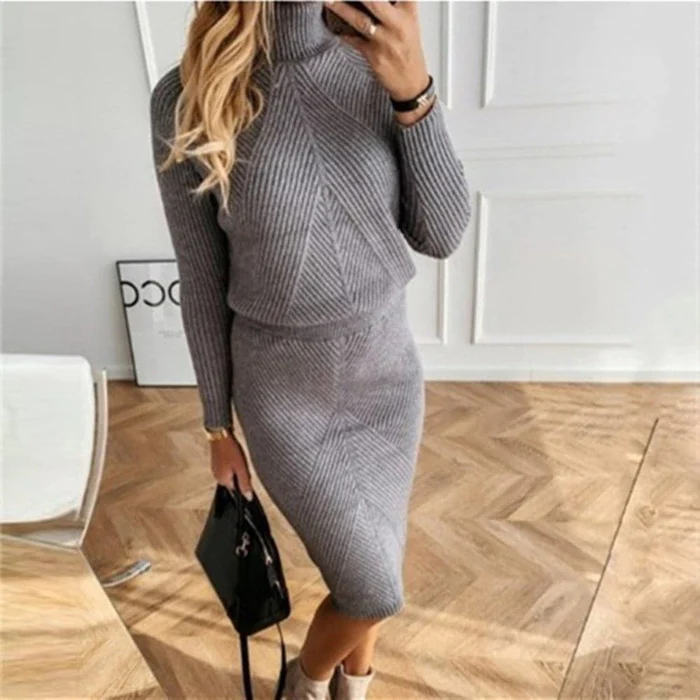 Lune London | Cozy Sweater Knit Dress