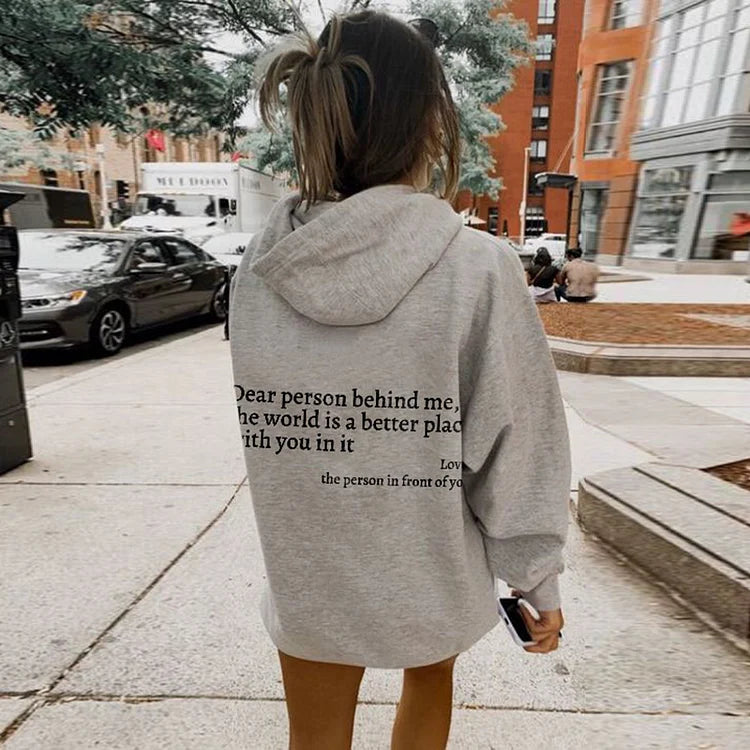 Angel - Love Person Behind Me Unisex Hoodie
