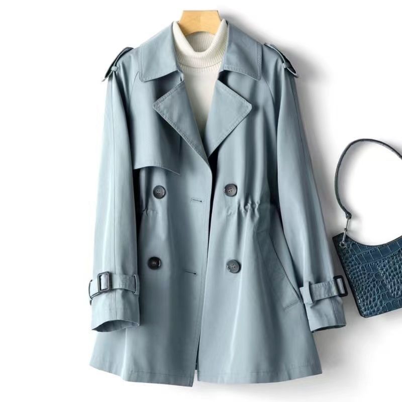 Lune London | Classic Double-Breasted Trench Coat - Versatile Urban Style