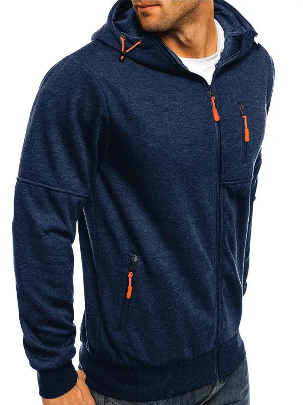 Lune London | Sporty Leisure Hoodie - Comfortable hoodie with zipper and pockets