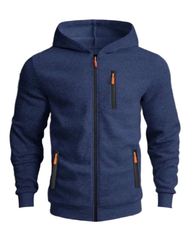 Lune London | Sporty Leisure Hoodie - Comfortable hoodie with zipper and pockets