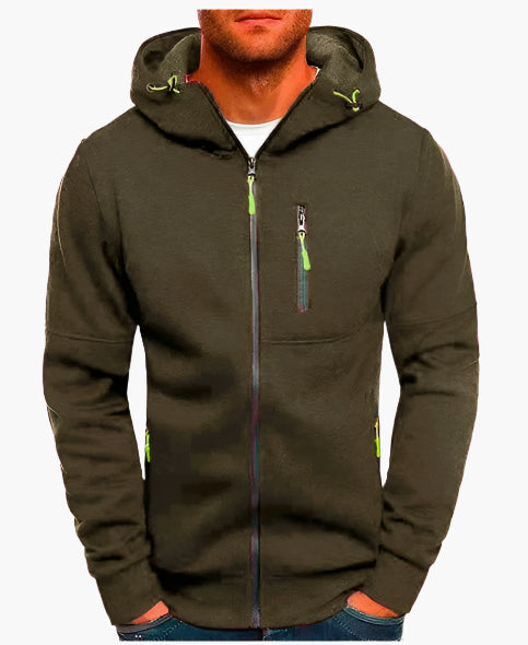 Lune London | Sporty Leisure Hoodie - Comfortable hoodie with zipper and pockets