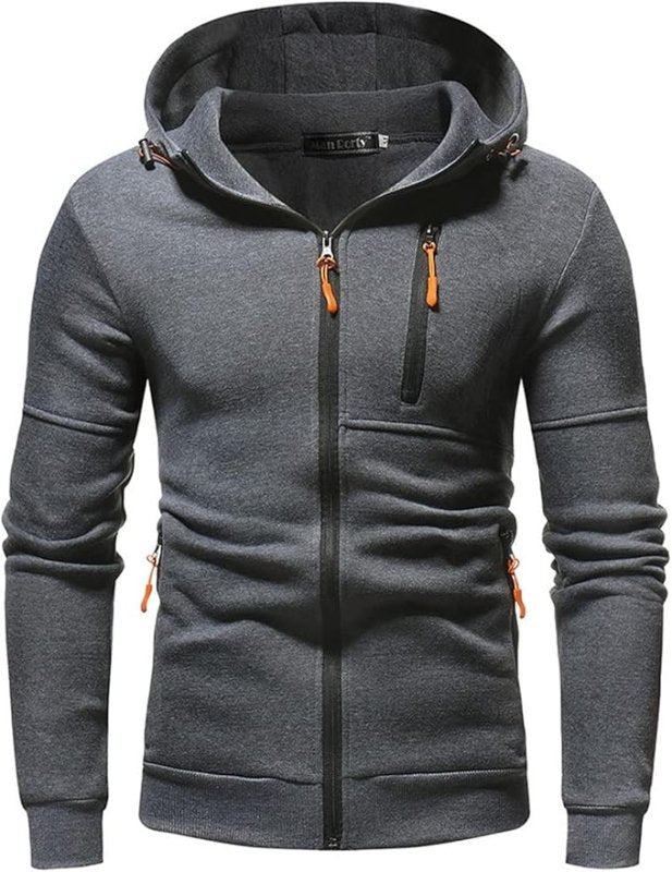 Lune London | Sporty Leisure Hoodie - Comfortable hoodie with zipper and pockets