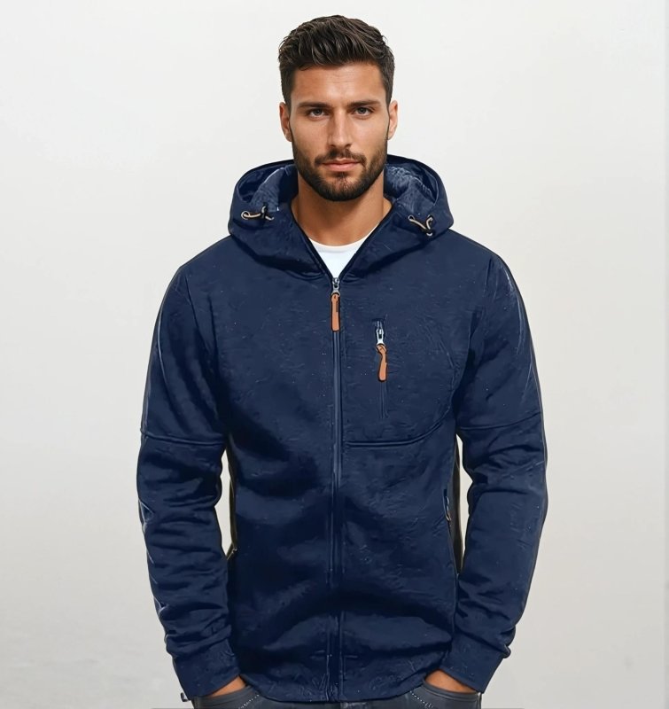 Lune London | Sporty Leisure Hoodie - Comfortable hoodie with zipper and pockets