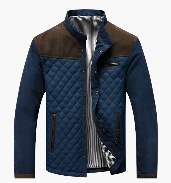 Lune London | Quilted jacket in patchwork design - Elegant everyday style for spring and autumn