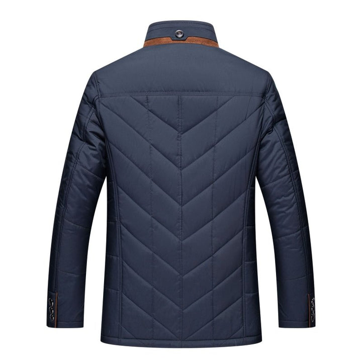 Lune London | Padded jacket with elegant business style and removable faux fur collar - Perfect for leisure and the office