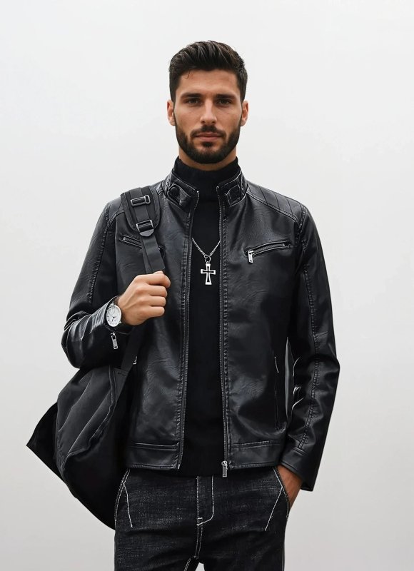 Lune London | Modern leather jacket for leisure and outings
