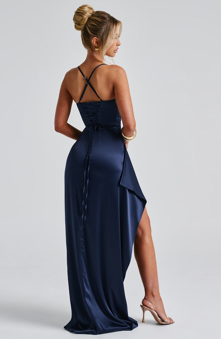 Lune London | Navy Blue Maxi Dress