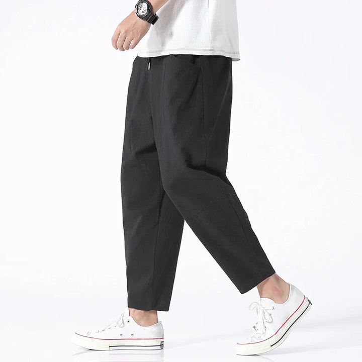 Chic Und Stil | Men's Baggy Pants Beige