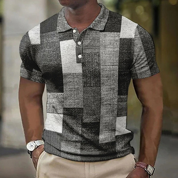 Chic Und Stil | Men's Short Sleeve Polo Shirt Printing