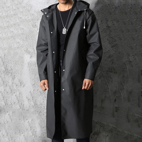 Lune London | Men's Waterproof Rain Jacket Long Coat
