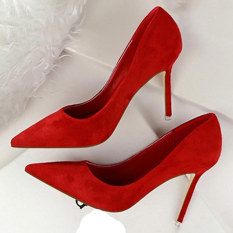 Lune London | Suede High Heels Pumps