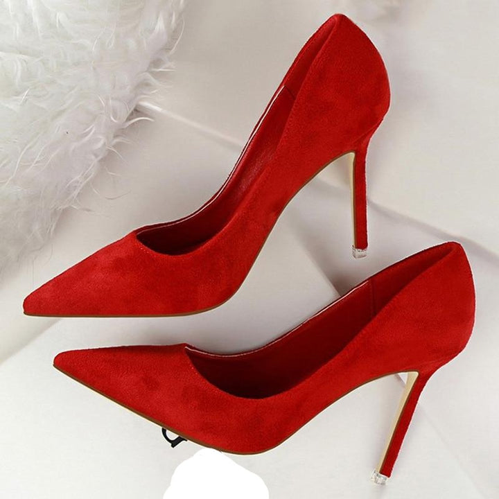 Lune London | Suede High Heels Pumps