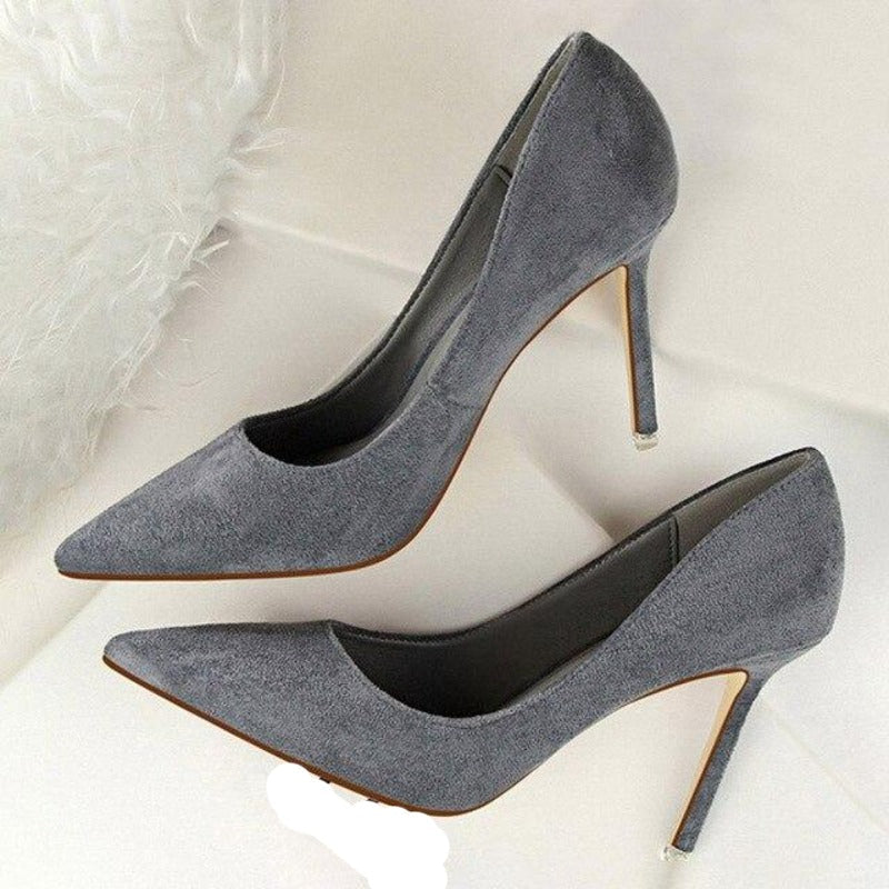 Lune London | Suede High Heels Pumps