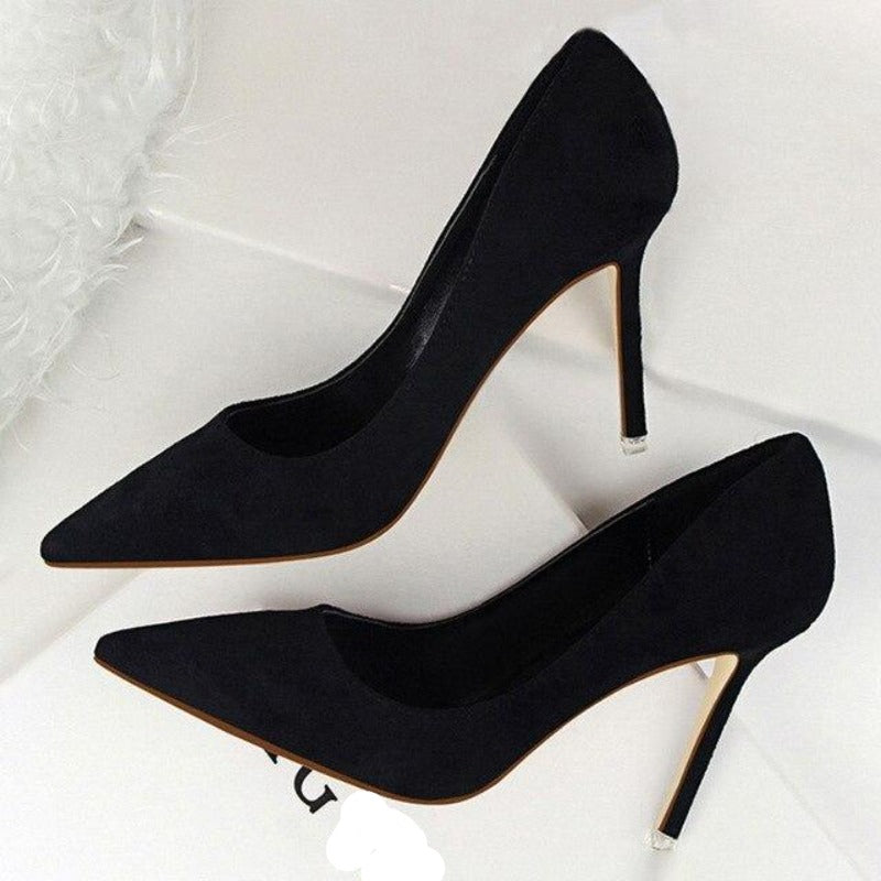 Lune London | Suede High Heels Pumps