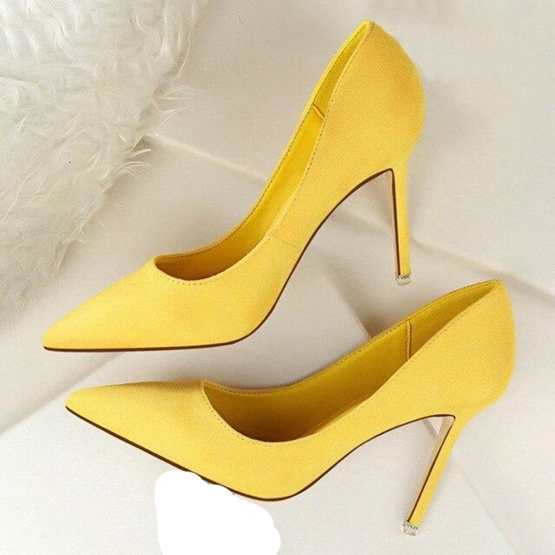 Lune London | Suede High Heels Pumps