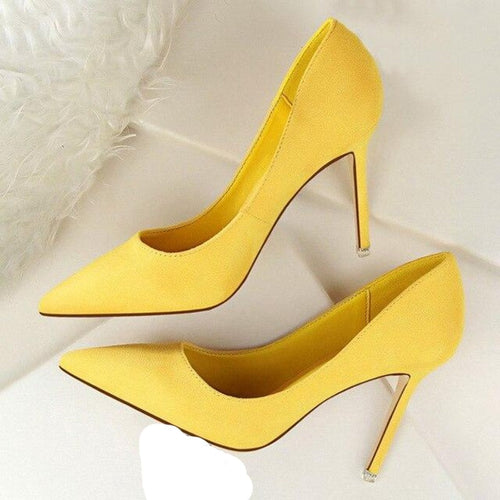 Lune London | Suede High Heels Pumps