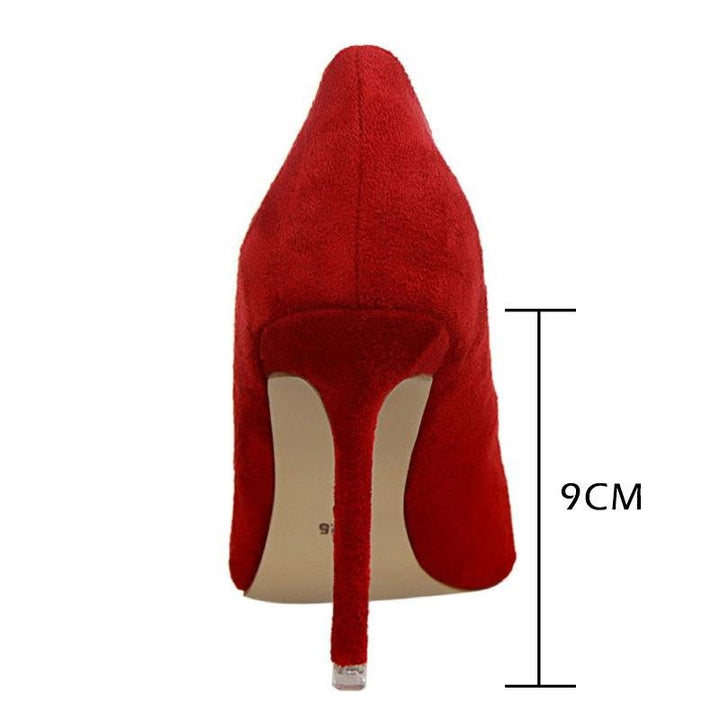 Lune London | Suede High Heels Pumps