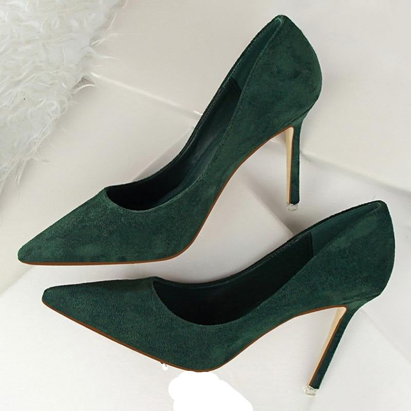 Lune London | Suede High Heels Pumps
