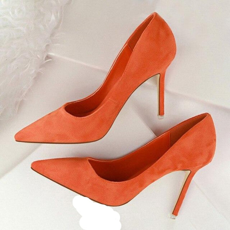 Lune London | Suede High Heels Pumps
