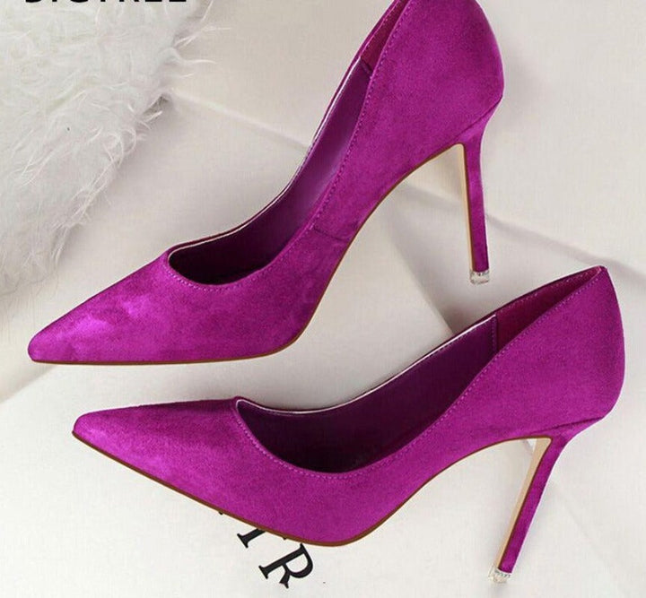 Lune London | Suede High Heels Pumps