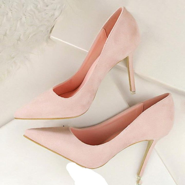 Lune London | Suede High Heels Pumps
