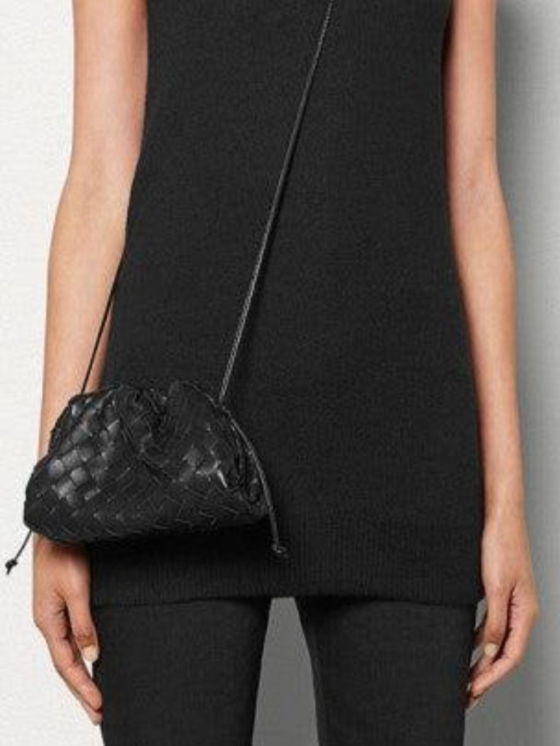 Lune London |  Shoulder Bag for Women - Minimalist Woven Bag
